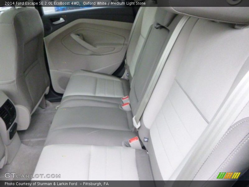 Oxford White / Medium Light Stone 2014 Ford Escape SE 2.0L EcoBoost 4WD