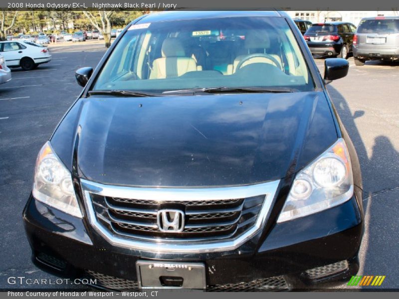 Nighthawk Black Pearl / Ivory 2008 Honda Odyssey EX-L