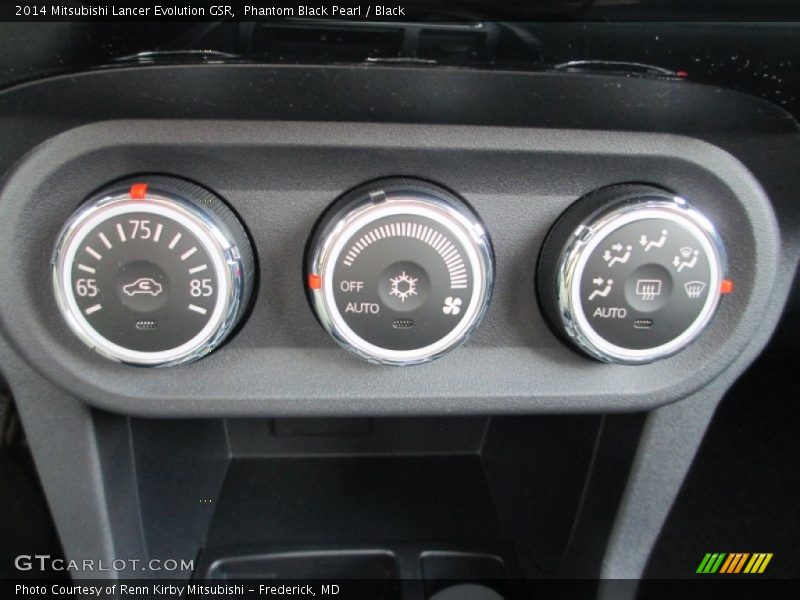 Controls of 2014 Lancer Evolution GSR