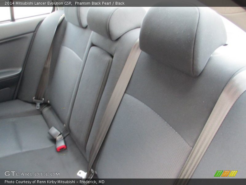 Phantom Black Pearl / Black 2014 Mitsubishi Lancer Evolution GSR