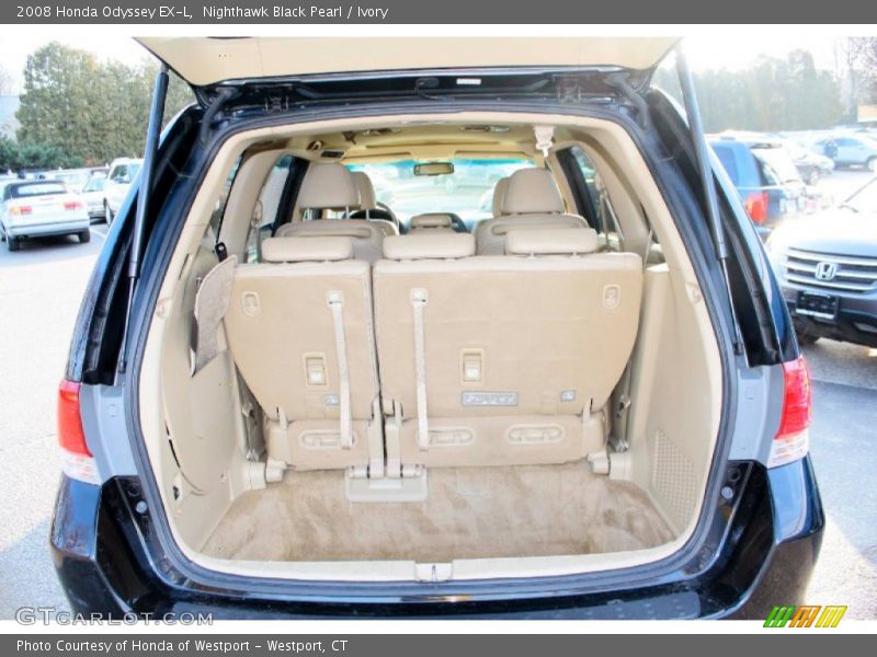 Nighthawk Black Pearl / Ivory 2008 Honda Odyssey EX-L