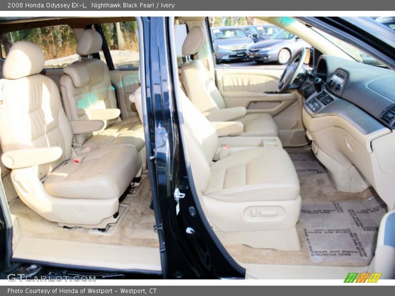 Nighthawk Black Pearl / Ivory 2008 Honda Odyssey EX-L