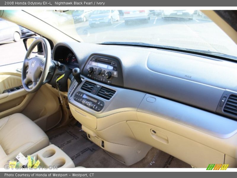 Nighthawk Black Pearl / Ivory 2008 Honda Odyssey EX-L