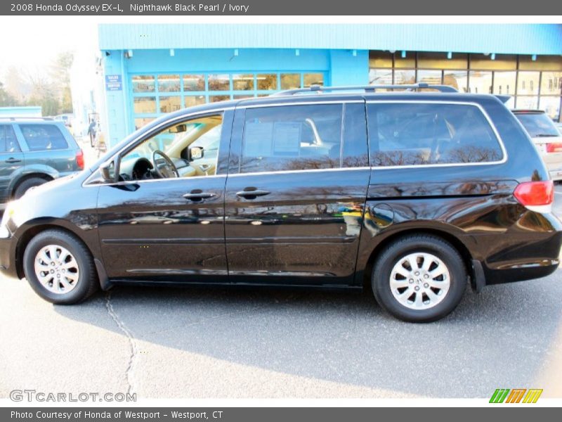 Nighthawk Black Pearl / Ivory 2008 Honda Odyssey EX-L