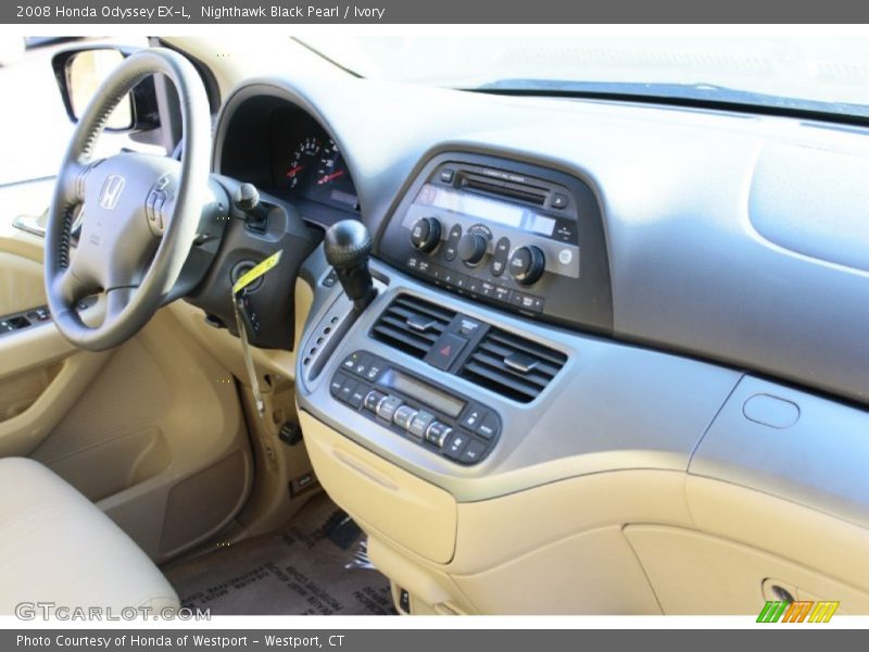 Nighthawk Black Pearl / Ivory 2008 Honda Odyssey EX-L