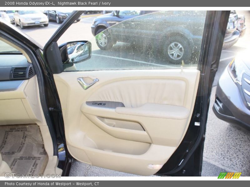 Nighthawk Black Pearl / Ivory 2008 Honda Odyssey EX-L