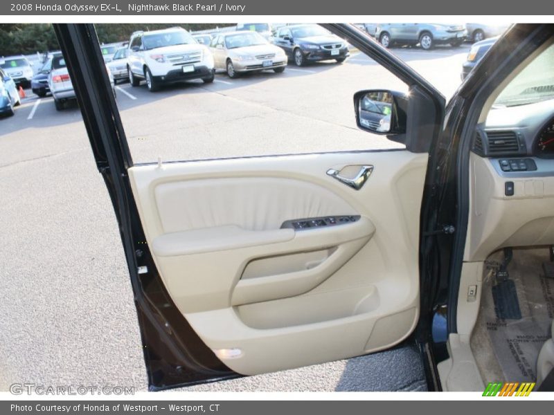 Nighthawk Black Pearl / Ivory 2008 Honda Odyssey EX-L