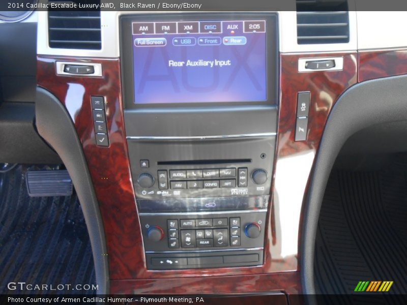 Black Raven / Ebony/Ebony 2014 Cadillac Escalade Luxury AWD