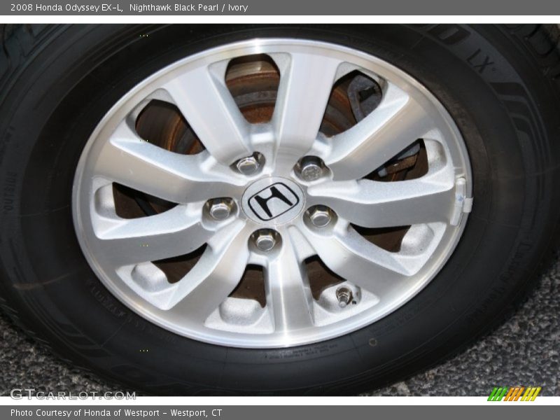 Nighthawk Black Pearl / Ivory 2008 Honda Odyssey EX-L