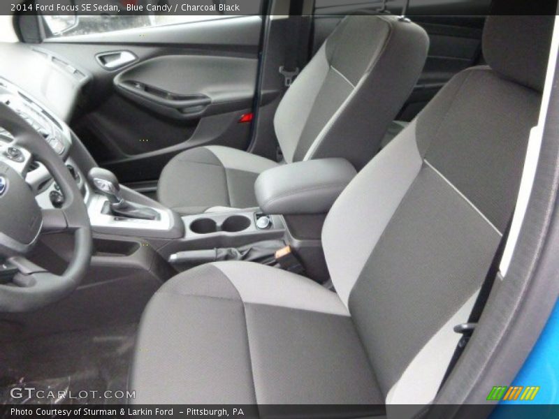 Blue Candy / Charcoal Black 2014 Ford Focus SE Sedan