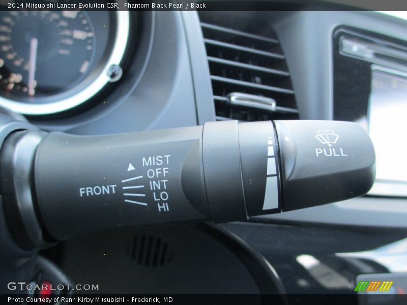 Controls of 2014 Lancer Evolution GSR