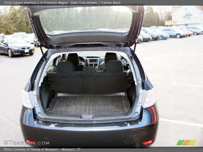 Dark Gray Metallic / Carbon Black 2010 Subaru Impreza 2.5i Premium Wagon