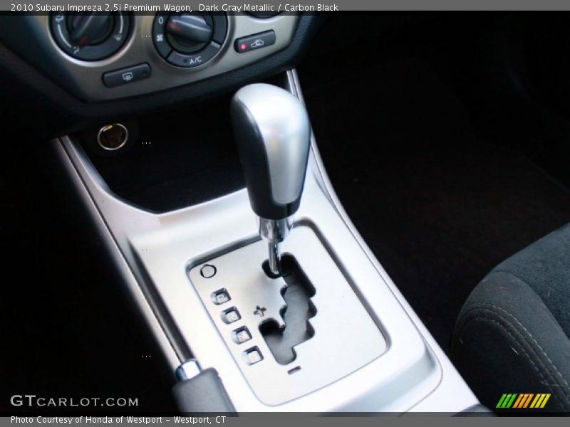 Dark Gray Metallic / Carbon Black 2010 Subaru Impreza 2.5i Premium Wagon