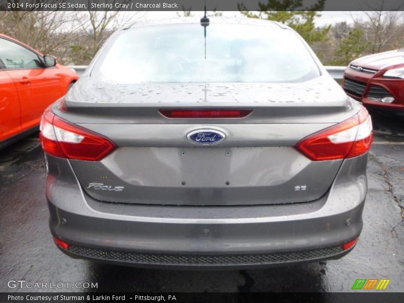 Sterling Gray / Charcoal Black 2014 Ford Focus SE Sedan