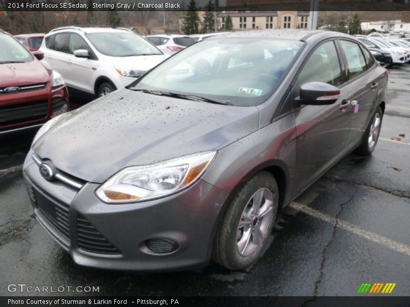 Sterling Gray / Charcoal Black 2014 Ford Focus SE Sedan