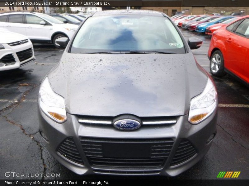 Sterling Gray / Charcoal Black 2014 Ford Focus SE Sedan