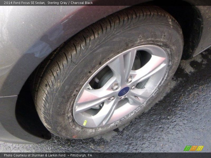 Sterling Gray / Charcoal Black 2014 Ford Focus SE Sedan