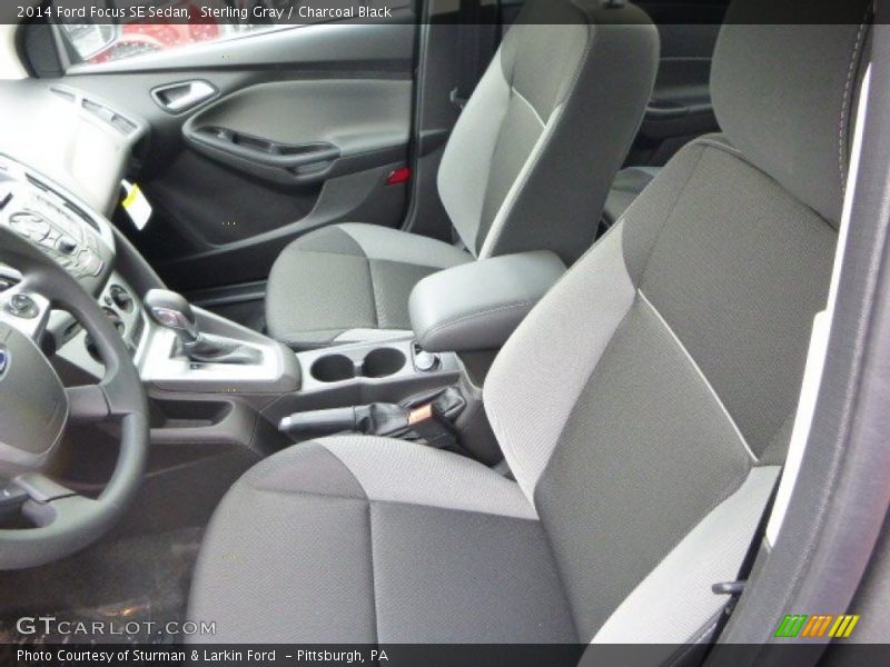 Sterling Gray / Charcoal Black 2014 Ford Focus SE Sedan