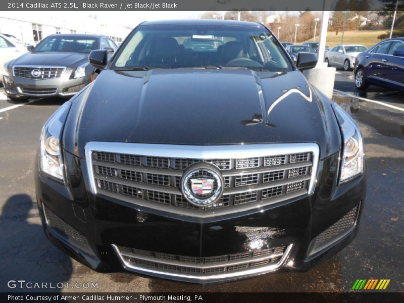 Black Raven / Jet Black/Jet Black 2014 Cadillac ATS 2.5L
