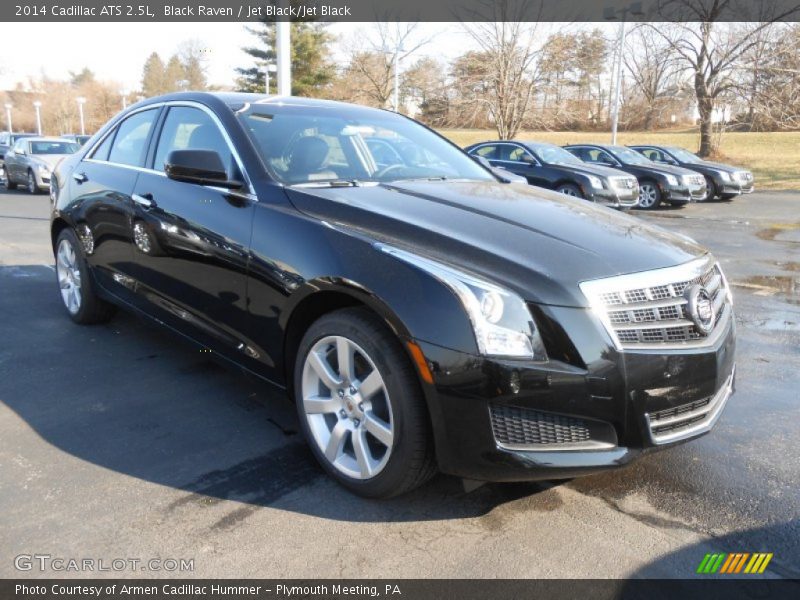 Black Raven / Jet Black/Jet Black 2014 Cadillac ATS 2.5L