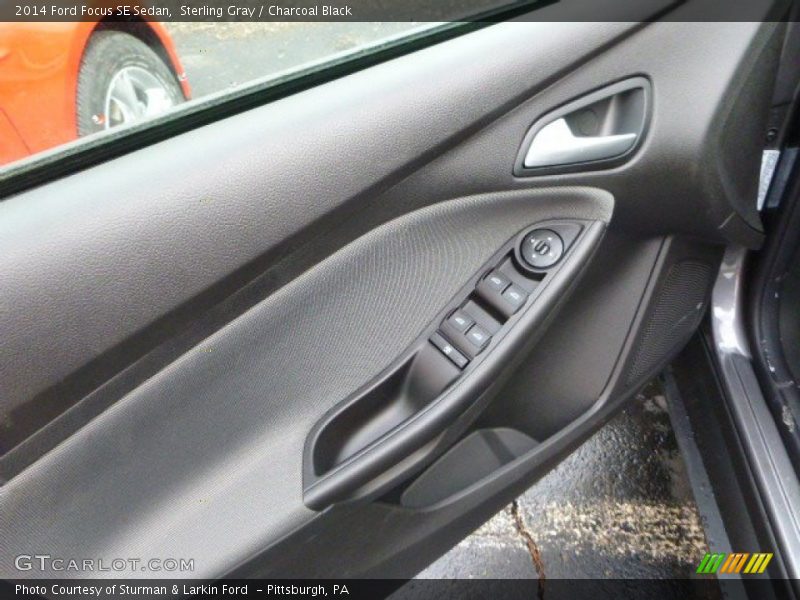 Sterling Gray / Charcoal Black 2014 Ford Focus SE Sedan