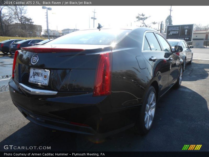 Black Raven / Jet Black/Jet Black 2014 Cadillac ATS 2.5L
