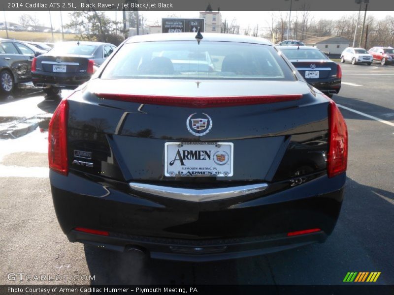 Black Raven / Jet Black/Jet Black 2014 Cadillac ATS 2.5L