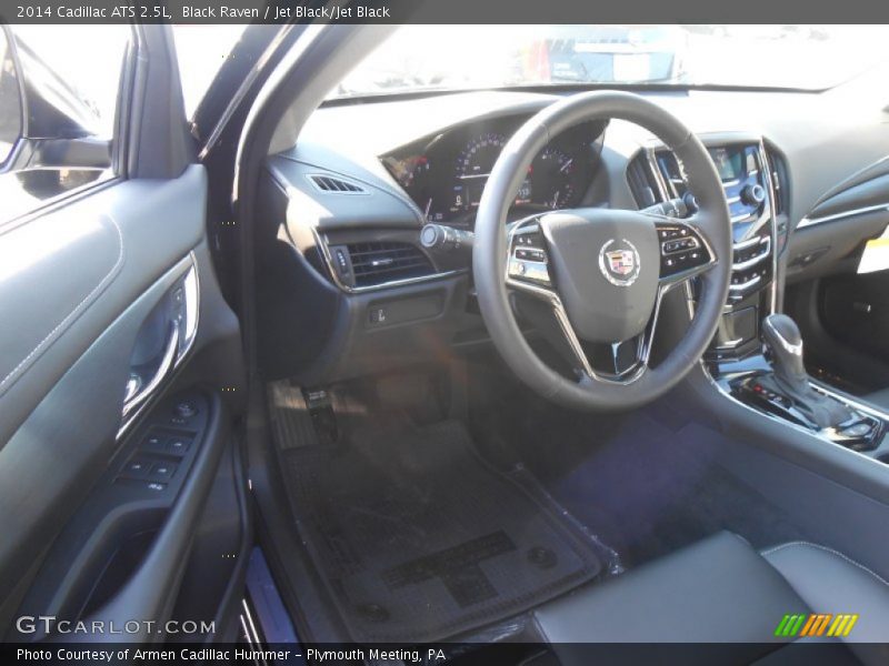 Black Raven / Jet Black/Jet Black 2014 Cadillac ATS 2.5L