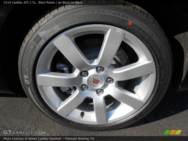 Black Raven / Jet Black/Jet Black 2014 Cadillac ATS 2.5L