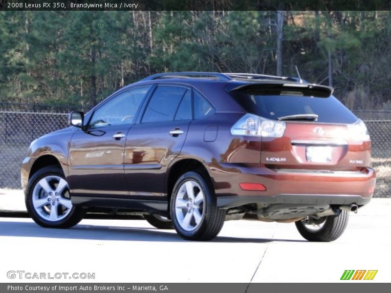Brandywine Mica / Ivory 2008 Lexus RX 350