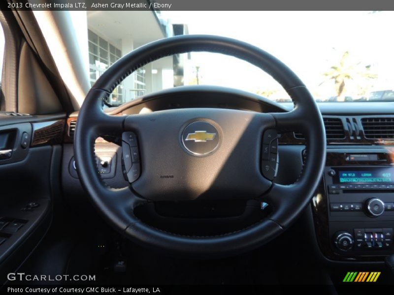 Ashen Gray Metallic / Ebony 2013 Chevrolet Impala LTZ