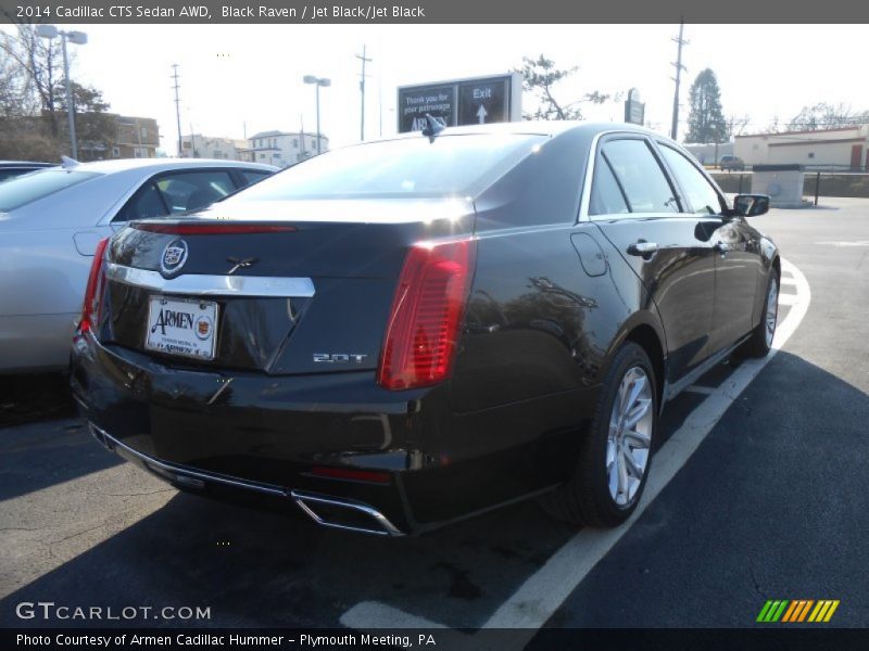 Black Raven / Jet Black/Jet Black 2014 Cadillac CTS Sedan AWD