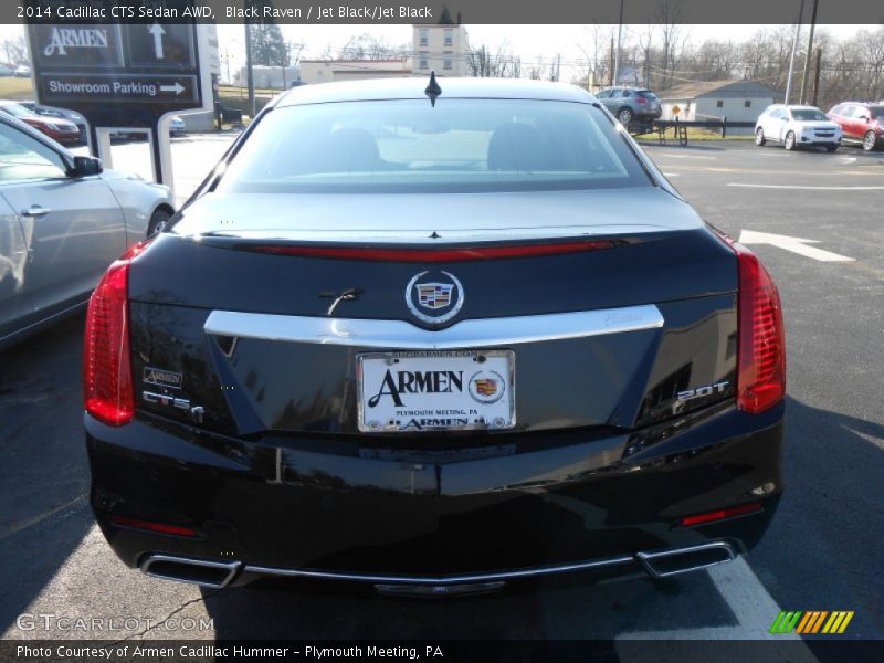 Black Raven / Jet Black/Jet Black 2014 Cadillac CTS Sedan AWD