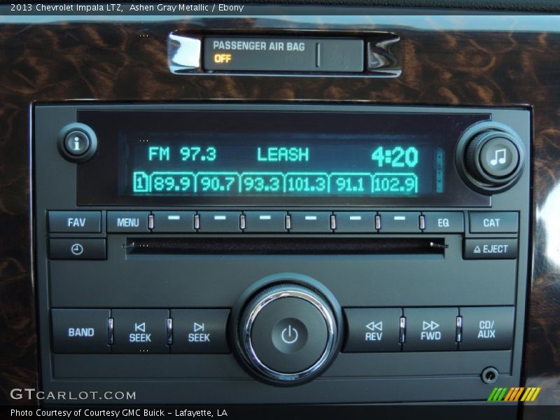 Ashen Gray Metallic / Ebony 2013 Chevrolet Impala LTZ