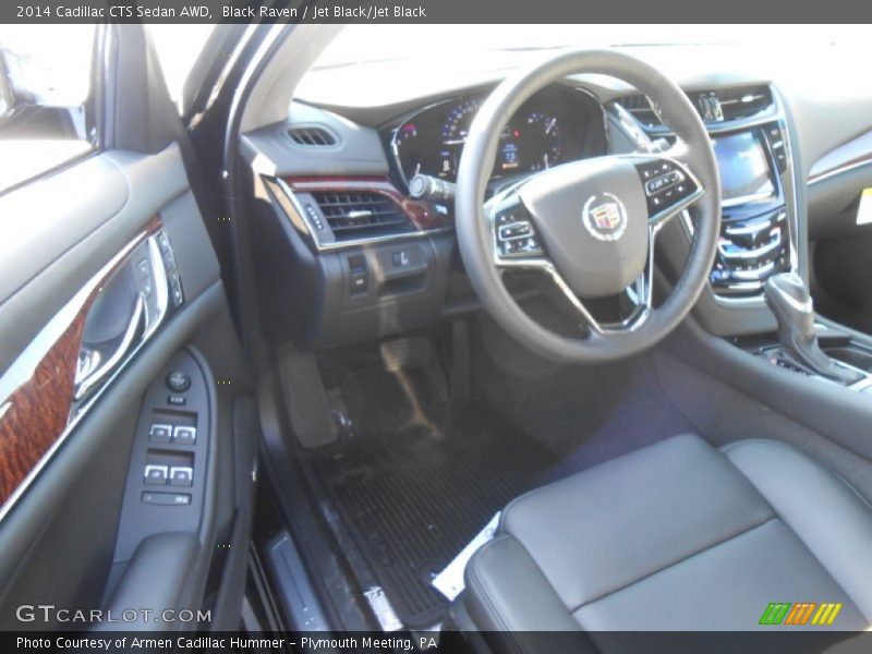 Black Raven / Jet Black/Jet Black 2014 Cadillac CTS Sedan AWD