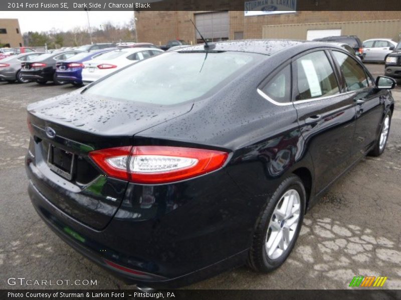 Dark Side / Charcoal Black 2014 Ford Fusion SE