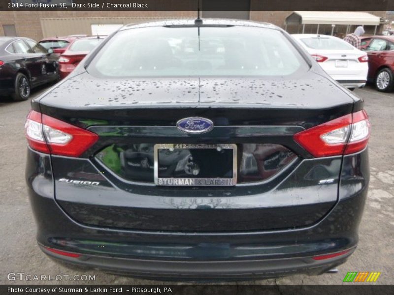 Dark Side / Charcoal Black 2014 Ford Fusion SE