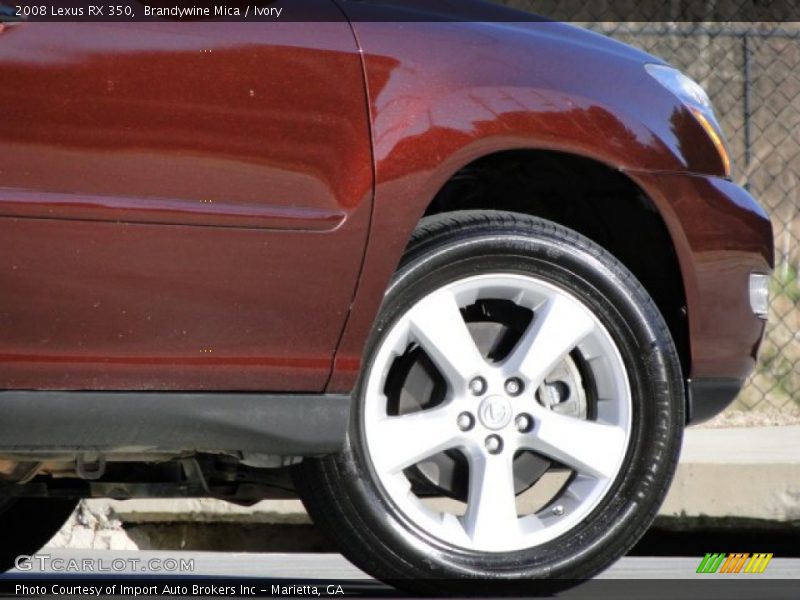 Brandywine Mica / Ivory 2008 Lexus RX 350