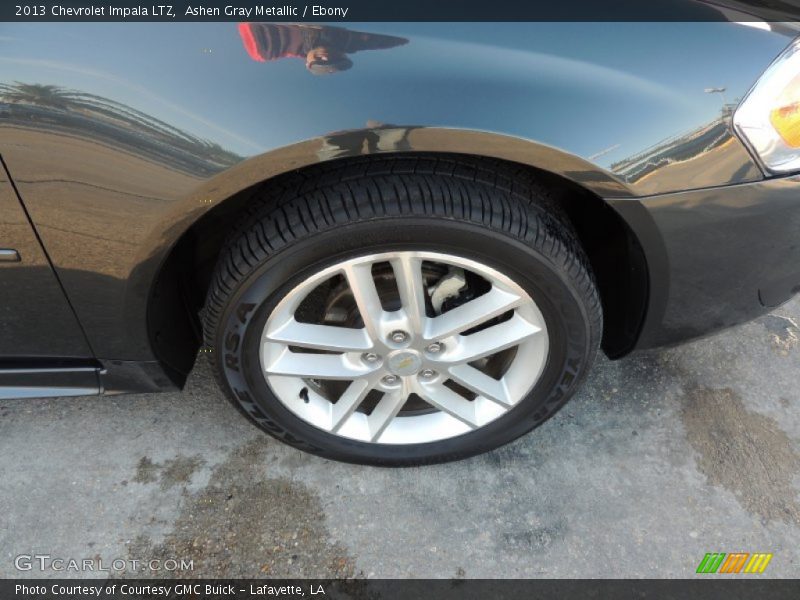 Ashen Gray Metallic / Ebony 2013 Chevrolet Impala LTZ