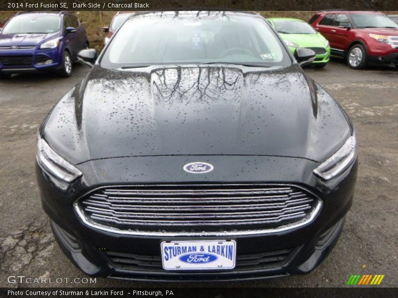 Dark Side / Charcoal Black 2014 Ford Fusion SE