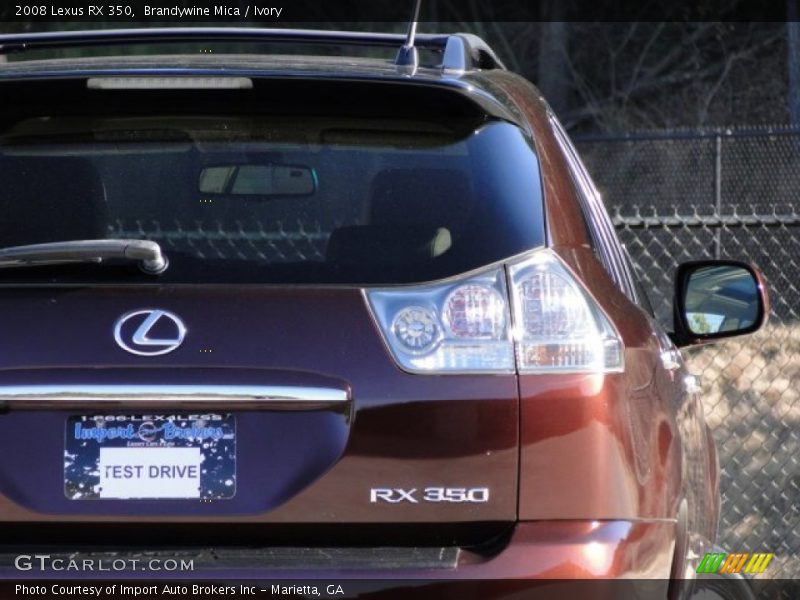 Brandywine Mica / Ivory 2008 Lexus RX 350