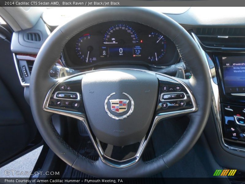 Black Raven / Jet Black/Jet Black 2014 Cadillac CTS Sedan AWD