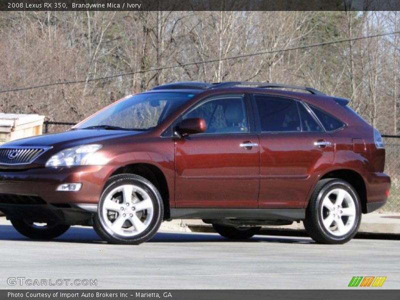 Brandywine Mica / Ivory 2008 Lexus RX 350