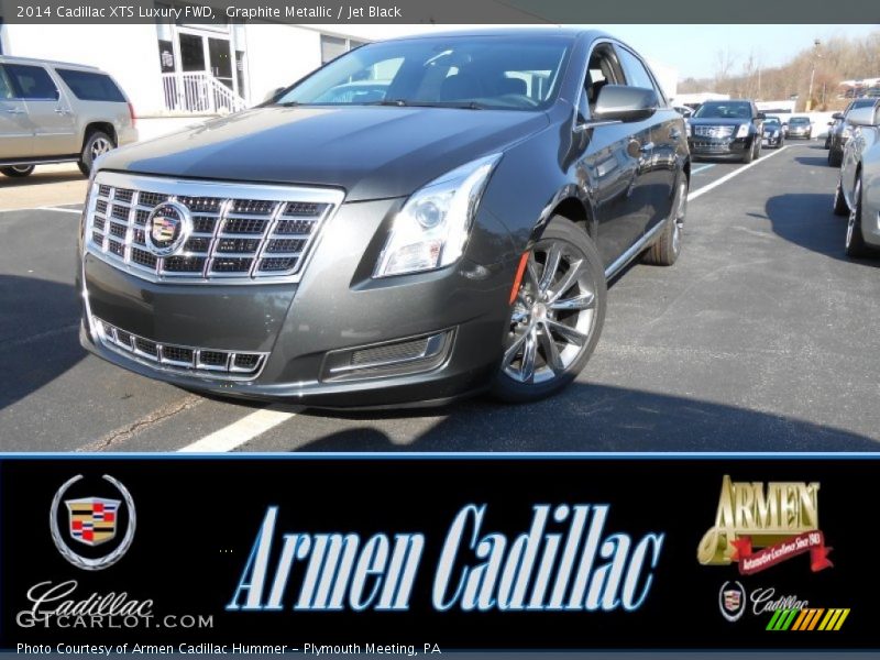 Graphite Metallic / Jet Black 2014 Cadillac XTS Luxury FWD