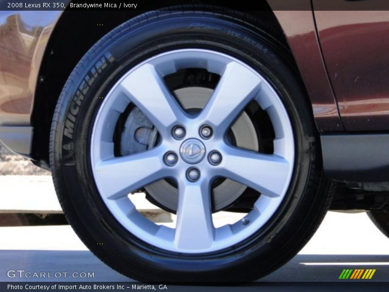Brandywine Mica / Ivory 2008 Lexus RX 350