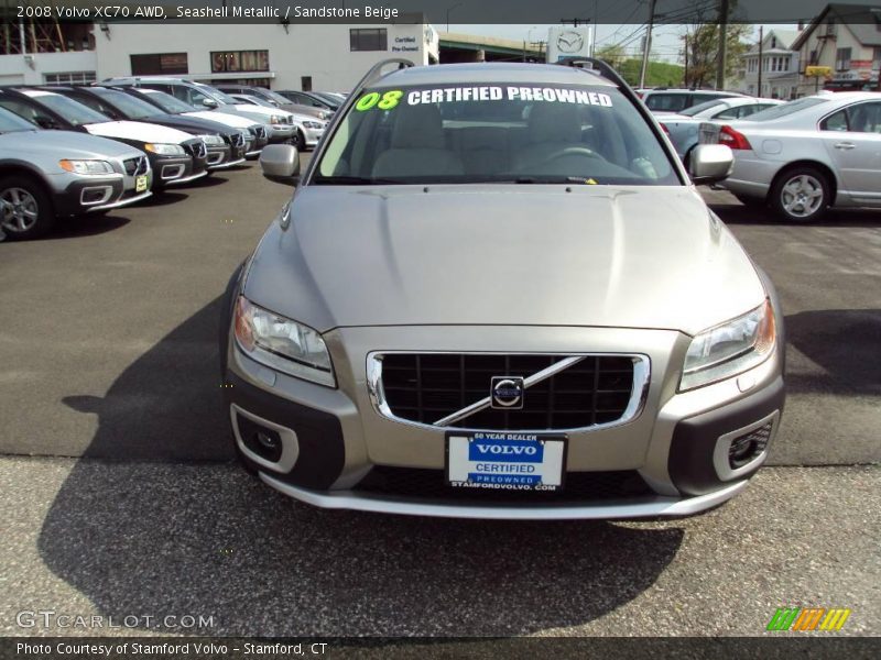 Seashell Metallic / Sandstone Beige 2008 Volvo XC70 AWD