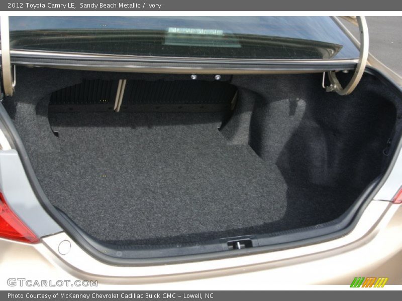 Sandy Beach Metallic / Ivory 2012 Toyota Camry LE
