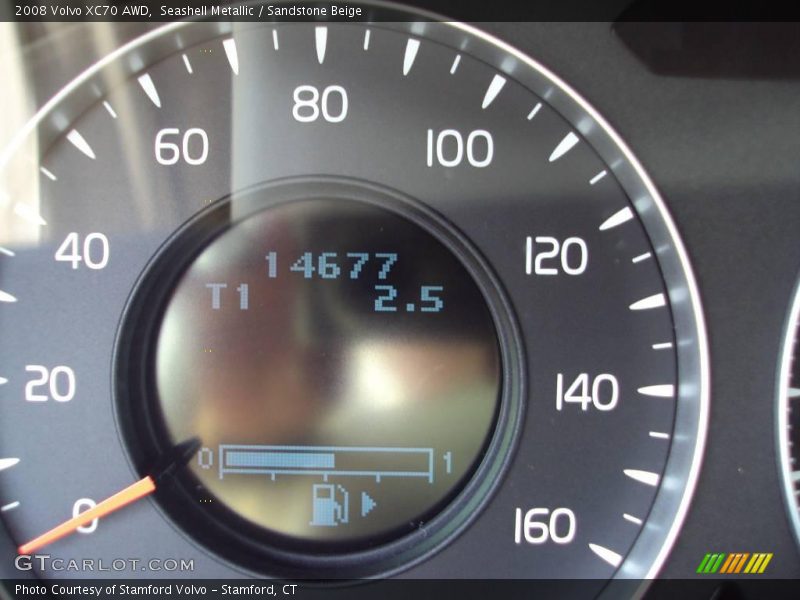 Seashell Metallic / Sandstone Beige 2008 Volvo XC70 AWD