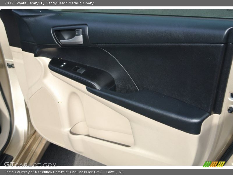 Sandy Beach Metallic / Ivory 2012 Toyota Camry LE