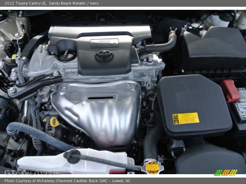 Sandy Beach Metallic / Ivory 2012 Toyota Camry LE
